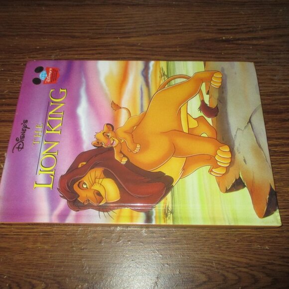 Disney's The Lion King (Disney's Wonderful World of Reading, 1994) Book - Picture 3 of 3